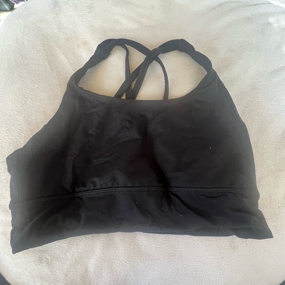 Black  Sportsbra size large - Picture 1 of 4